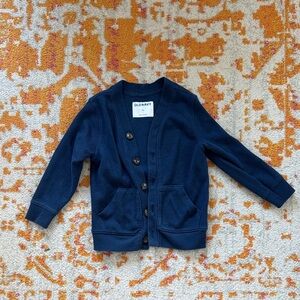 Old Navy Boys 4T Button-up Pocketed Cardigan